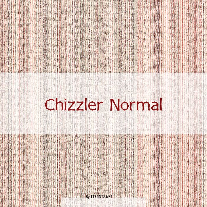 Chizzler Normal example